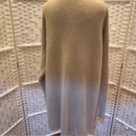Long Beige Women's Sweater Cardigan size XL - Picture 7 of 14